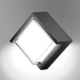 Ez1327 Ledmo Led Wall Light Outdoor 12w 6000k 1200lm Square Exterior Porch Lights With Cover