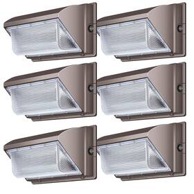 Ez1800f Ledmo 120w Led Wall Pack Light 15840lm Daylight Outdoor Security Lighting