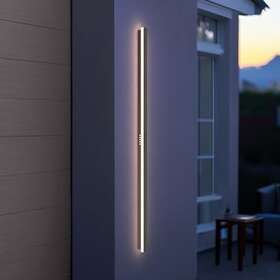 Leeki 812403032690 - 60 Inches Modern Outdoor Light Fixture Rectangular Exterior F