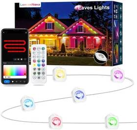 3030-288-400 Lemonnova Permanent Lights Smart Ic Rgb Christmas Eaves For House App 400ft 3030-288-400 Lemonnova Permanent Lights Smart Ic Rgb Christmas Eaves For House App 400ft