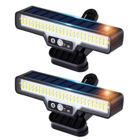 Jzd-70 Lifengsoler 50led Clip On Solar Lights Outdoor 500lm Bright Motion For Outside Wa