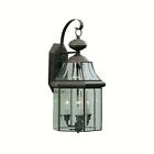 Light Bronze Row Wall Kichler 9785oz 3 Lighting Embassy Outdoor Olde