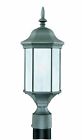 Pl9060-7 Light Hawthorne Matte Thomas Outdoor Lighting - Box Post Black