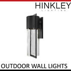 1325bk Lighting 1 Hinkley Wall Black Outdoor Dwell Light