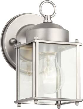 Lighting 313103327395 9611ss Outdoor Wall Light 8.25 Inch Height Stainless Steel 1