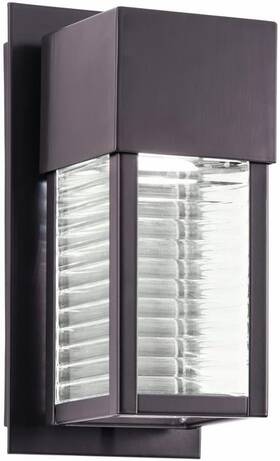 Lighting 313106786762 49117azled Sorel Outdoor Wall 1-light Led Architectural Bronze