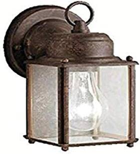 9611tz Lighting Patio Wall Sconce Lantern Outdoor Tannery Bronze 1-light 5 Inch W