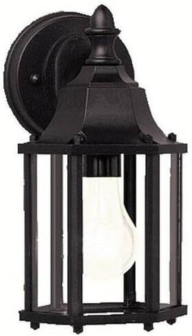 9774bk Lighting Chesapeake 10.25 Inch 1 Light Outdoor Wall With Clear Beveled Glass In Black 9774bk Lighting Chesapeake 10.25 Inch 1 Light Outdoor Wall With Clear Beveled Glass In Black