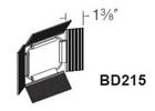 Bd215bl Lighting Microflood Kim Fixed Black Barn Door Hood