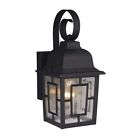 Ow37563tb Lighting Black Vista Textured Wall Vaxcel Lantern Outdoor