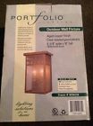 80628 Lighting Copper Portfolio Aged Outdoor Light Fixture Opened