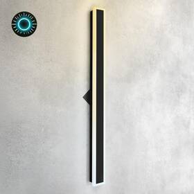 A-lws27n-48d36bk Lighting Corp Asd Led 48 Inch Long Wall Mount Light Fixture Outdoor And Indoor Linear Sconce 3