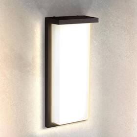 Lighting Corp -olws-23-14d20cc-bk Led 14 Inch Outdoor Wall Light Front Door House Sconce 3cct Dimmable Waterproof