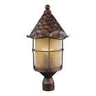 389-ac Lighting Rustica Outdoor Light Elk Antique Copper Landmark Post 389-ac Lighting Rustica Outdoor Light Elk Antique Copper Landmark Post
