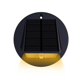 Lilonzon 724725951460 500lm Solar Outdoor Motion Fence Wall Step Landscape Light 3 Working Modes Wa