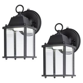 Lit-path 795853970159 Dusk To Dawn Outdoor Wall Lantern Led Sconce 5000k Daylight White 9.5w 8