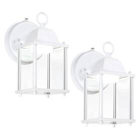 Lit-path 795853970166 Dusk To Dawn Outdoor Wall Lantern Led Sconce 5000k Daylight White 9.5