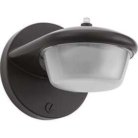 Lithonia Lighting 191848261873 Outdoor Bronze Led 4000k Dusk-to-dawn Wall Mount Light