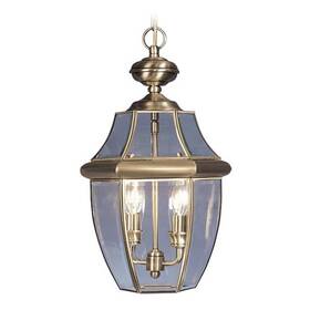 2255-01 Livex Lighting Monterey 2 Light Outdoor Antique Brass Finish Solid Br 2255-01 Livex Lighting Monterey 2 Light Outdoor Antique Brass Finish Solid Br