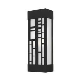 Style-17 Livex 22972-14 Lighting Malmo - 2 Light Outdoor Ada Wall Sconce In Modern Inches