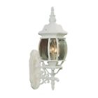 7524-03 Livex White Frontenac Lantern Exterior