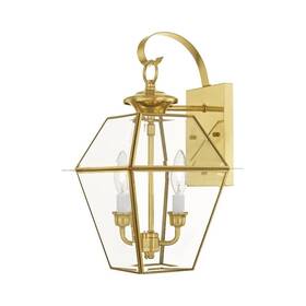 2281-02 Livex 847284009646 Lighting Outdoor Wall Lantern Clear Beveled Glass Shades Polished 2281-02 Livex 847284009646 Lighting Outdoor Wall Lantern Clear Beveled Glass Shades Polished