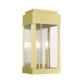 21235-12 Livex Lighting York - 2 Light Outdoor Wall Lantern In Modern Style 8