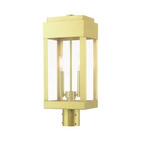 21236-12 Livex Lighting - York 2 Light Outdoor Post Top Lantern In Modern Style 6.13