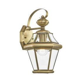 2161-01 Livex Lighting - Georgetown 1 Light Outdoor Wall Lantern In Traditional Style