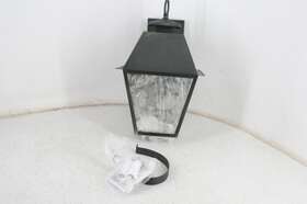 9x17.5in Livex Lighting 2165-61 Mansfield 2 Light Outdoor Wall Lantern Charcoal