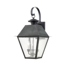 2168-61 Livex Lighting - Mansfield 2 Light Outdoor Wall Lantern In Coastal Style 12 2168-61 Livex Lighting - Mansfield 2 Light Outdoor Wall Lantern In Coastal Style 12