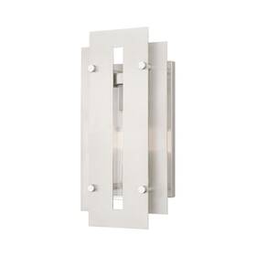 21772-91 Livex Lighting - Utrecht 1 Light Outdoor Wall Lantern In Contemporary Style