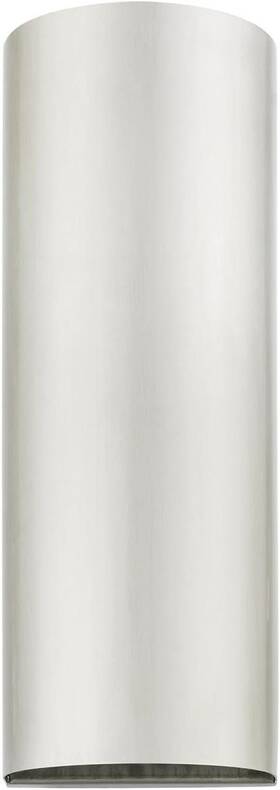22063-91 Livex Lighting Bond Outdoor Indoor Wall Sconce Light Brushed Nickel 22063-91 Livex Lighting Bond Outdoor Indoor Wall Sconce Light Brushed Nickel