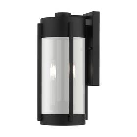 22382-04 Livex Lighting - Sheridan 2 Light Outdoor Wall Lantern In Contemporary Style