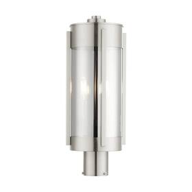 22386-91 Livex Lighting - Sheridan 2 Light Outdoor Post Top Lantern In Contemporary
