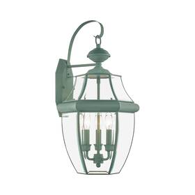 2351-06 Livex Lighting - Monterey 3 Light Outdoor Wall Lantern In Traditional Style 2351-06 Livex Lighting - Monterey 3 Light Outdoor Wall Lantern In Traditional Style