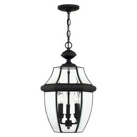 2355-04 Livex Lighting - Monterey 3 Light Outdoor Pendant Lantern In Traditional Style