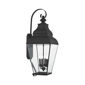 2596-04 Livex Lighting - Exeter 4 Light Outdoor Wall Lantern In Farmhouse Style 14