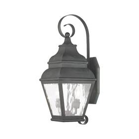 2602-61 Livex Lighting - Exeter 2 Light Outdoor Wall Lantern In Farmhouse Style 8