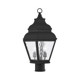 2603-04 Livex Lighting - Exeter 2 Light Outdoor Post Top Lantern In Farmhouse Style