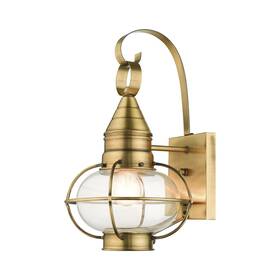 26901-01 Livex Lighting - Newburyport 1 Light Outdoor Wall Lantern In Bohemian Style
