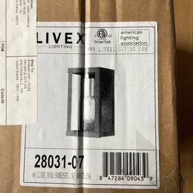 28031-07 Livex Lighting Gaffney Outdoor Wall Light 28031-07 Livex Lighting Gaffney Outdoor Wall Light
