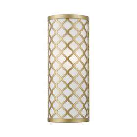 41100-33 Livex Lighting Arabesque Ada Single Sconce Soft Gold