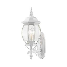 7524-13 Livex Lighting Frontenac 3-light Textured White Outdoor Wall Lantern 7524-13 Livex Lighting Frontenac 3-light Textured White Outdoor Wall Lantern