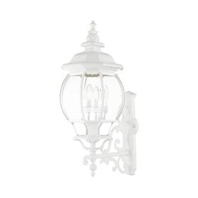 7701-13 Livex Lighting - Frontenac 4 Light Outdoor Wall Lantern In Traditional Style