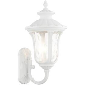 7856-13 Livex Lighting Oxford Outdoor Wall Light Textured White