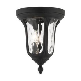 7861-14 Livex Lighting - Oxford 2 Light Outdoor Flush Mount In Traditional Style 11