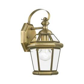 Livex Lighting 847284003835 - Georgetown 1 Light Outdoor Wall Lantern In Traditional Style