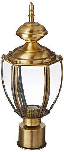 Livex Lighting 847284052338 2009-01 Transitional One Light Post-top Lanterm From Outdoor Basics Collectio