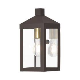 Livex Lighting 847284056091 Nyack - 1 Light Outdoor Wall Lantern In Mid Century Modern Style 5 Inches Wide Livex Lighting 847284056091 Nyack - 1 Light Outdoor Wall Lantern In Mid Century Modern Style 5 Inches Wide